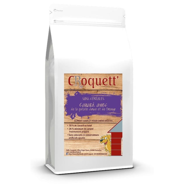 Croquette adulte canard patate douce