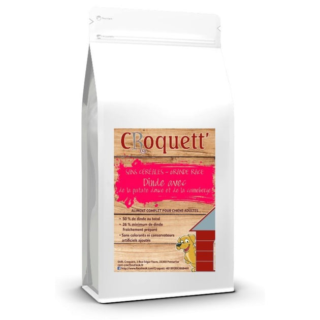 Croquette grande race dinde
