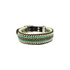 Collier Lenny marron, jeune et vert
