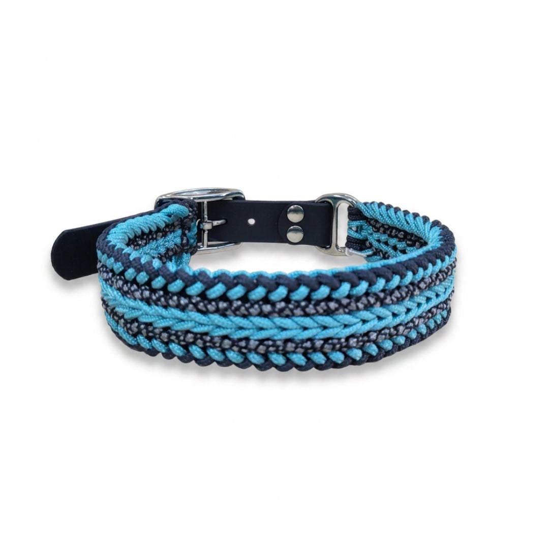 Collier Lenny turquoise et noir