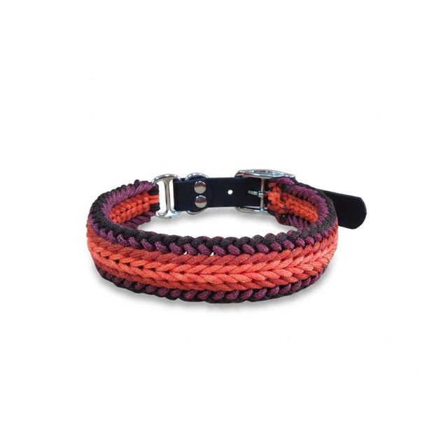 Collier Lenny marron rouge et orange