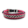 Collier Maïka rose et noir