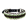Collier Saïan Marron et Vert