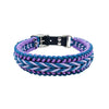 Collier Maïka Violet et bleu