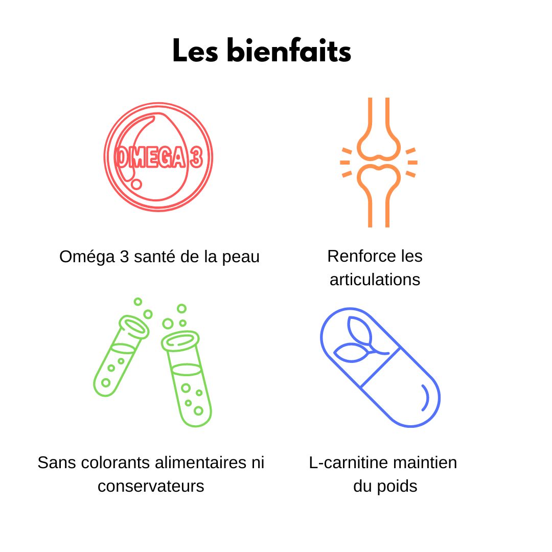 Croquette chiot saumon