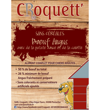CROQUETT ADULTE BOEUF 12KG Croquett'